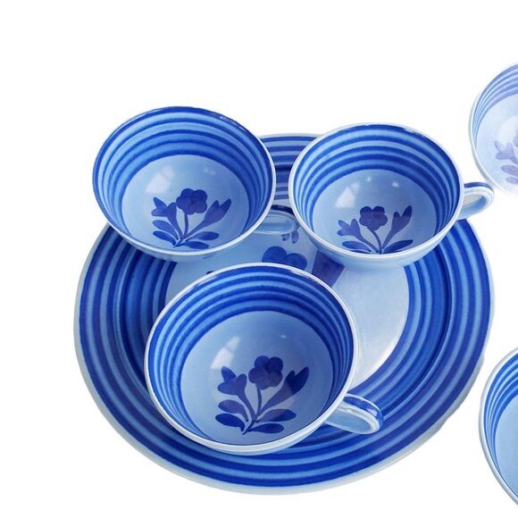 1930s Vernon Kilns Gale Turnbull T-639 Plate - Picture 6 of 7